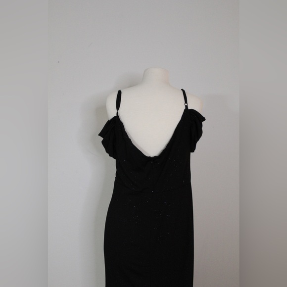 Black sparkle floor length - Picture 6 of 7